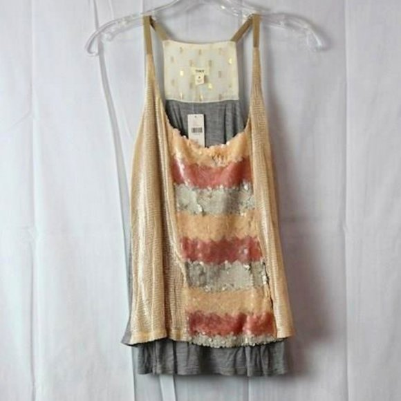 Tiny Marianne Sequin Tank Top - Picture 2 of 4